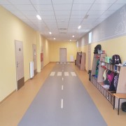 Szatnia przedszkola w gminie Mielnik